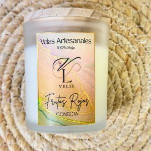 FRUTOS ROJOS vela aromática frutos rojos artesanal